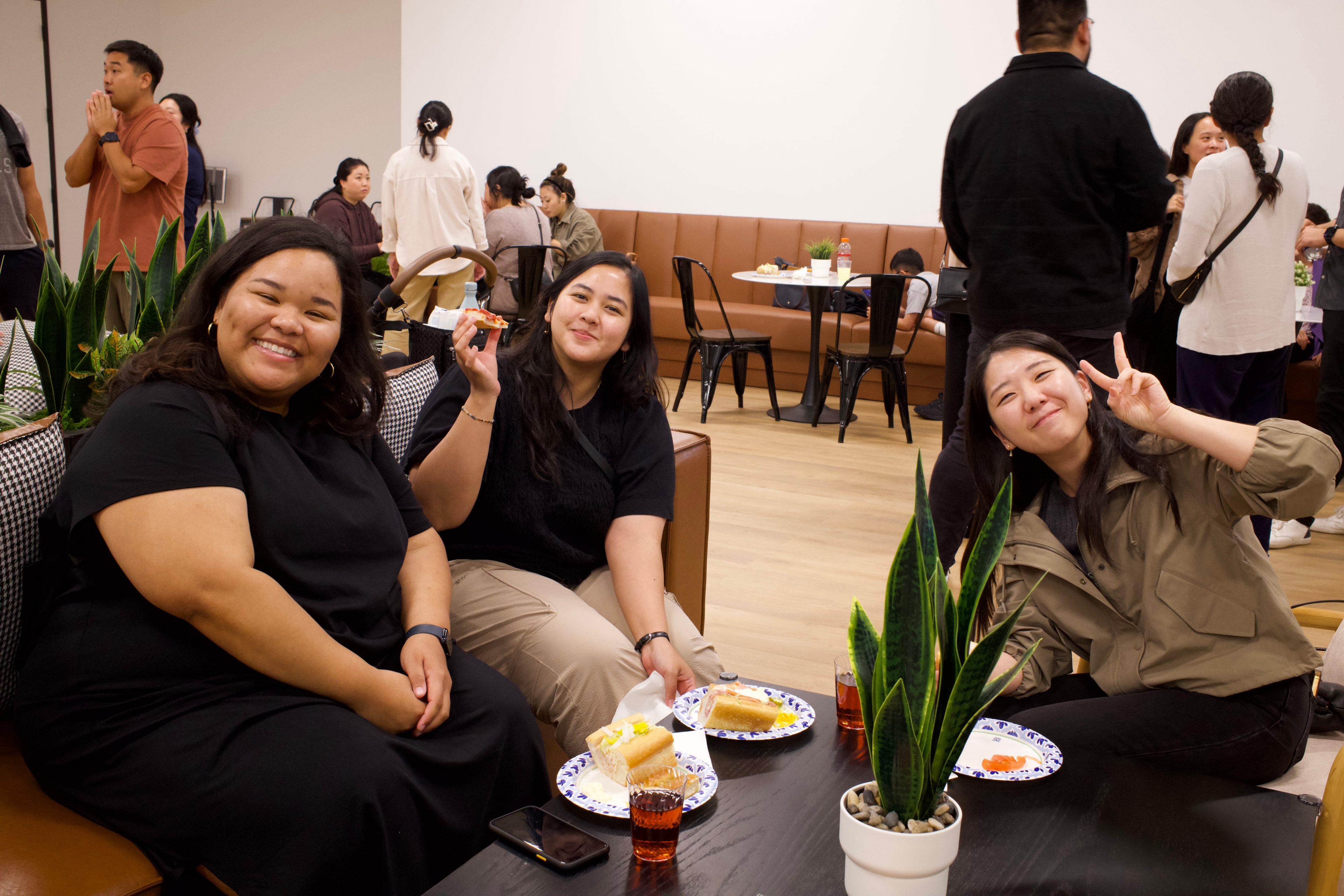 Leaders at metro during a meeting