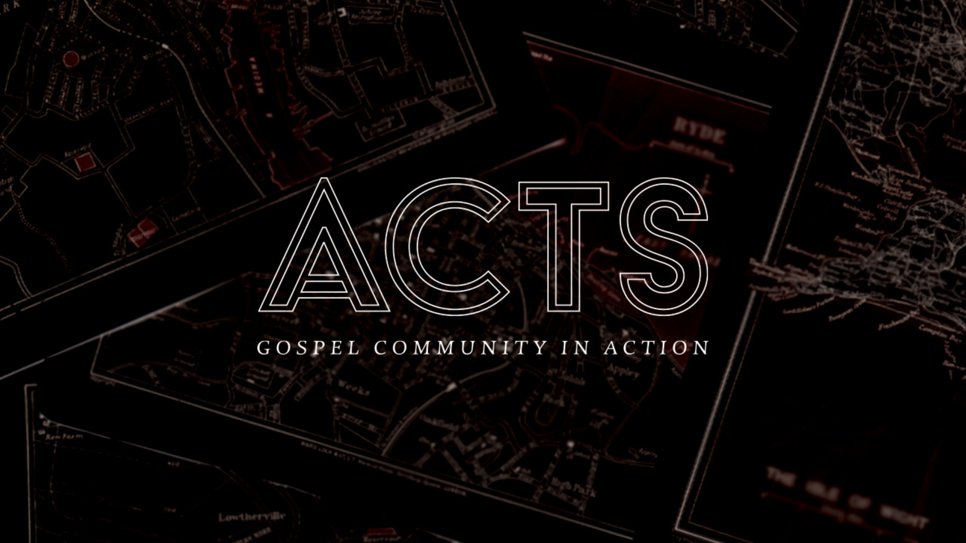 Acts: Gospel Community in Action