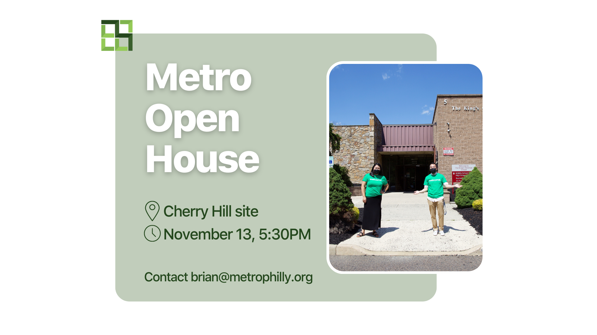Metro Cherry Hill Open House