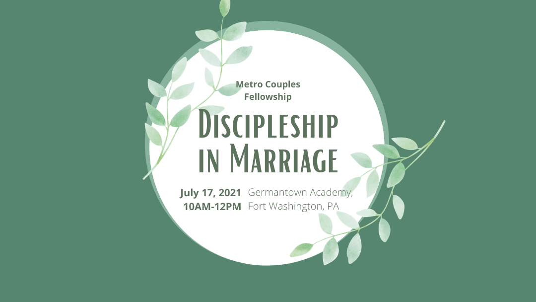 Discipleship in Marriage Workshop