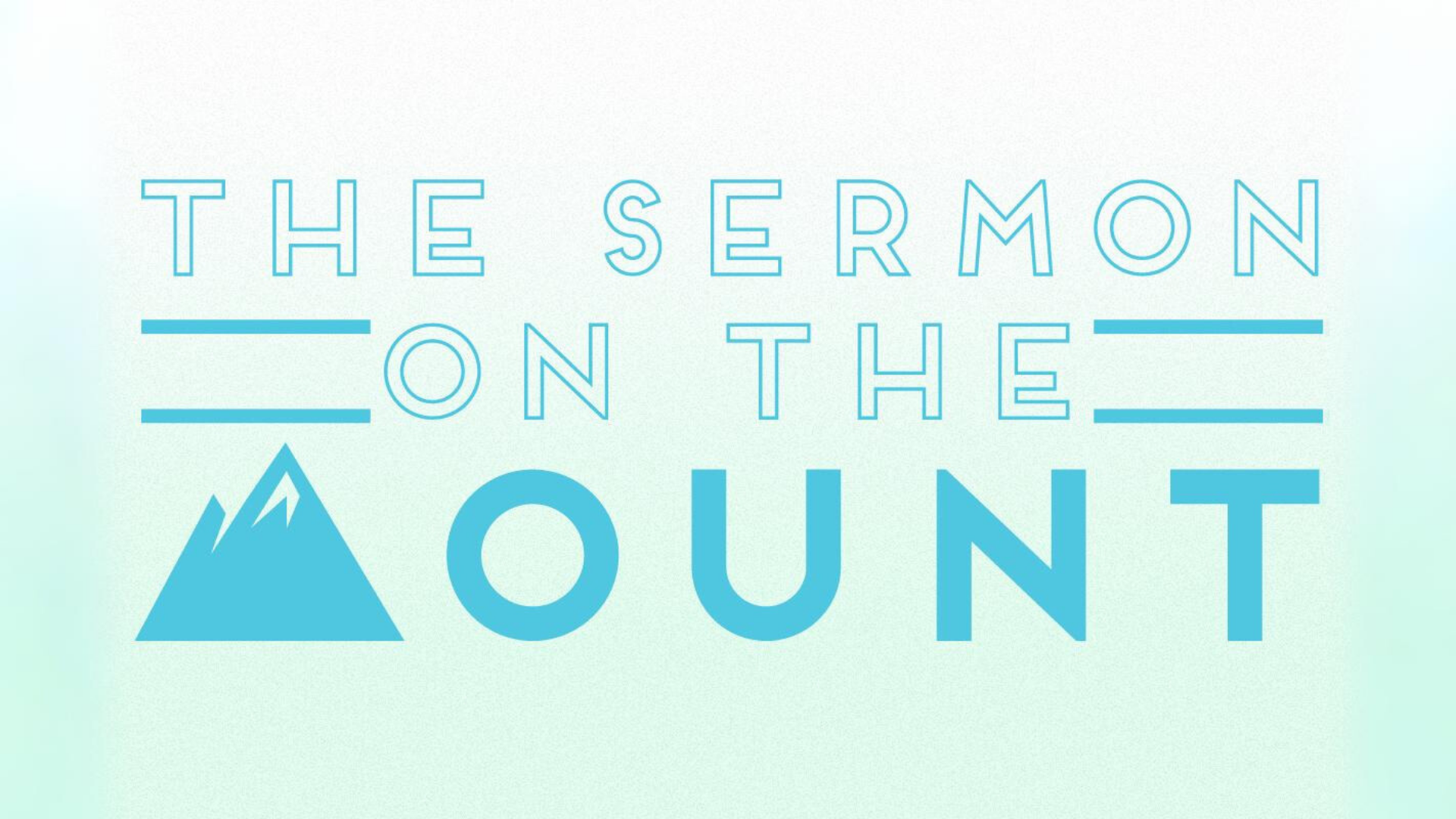 The Sermon On The Mount